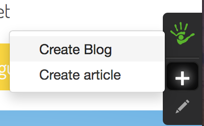 Create blog