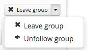 Leave group