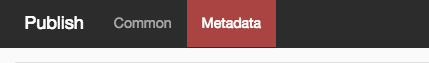 Red tab metadata